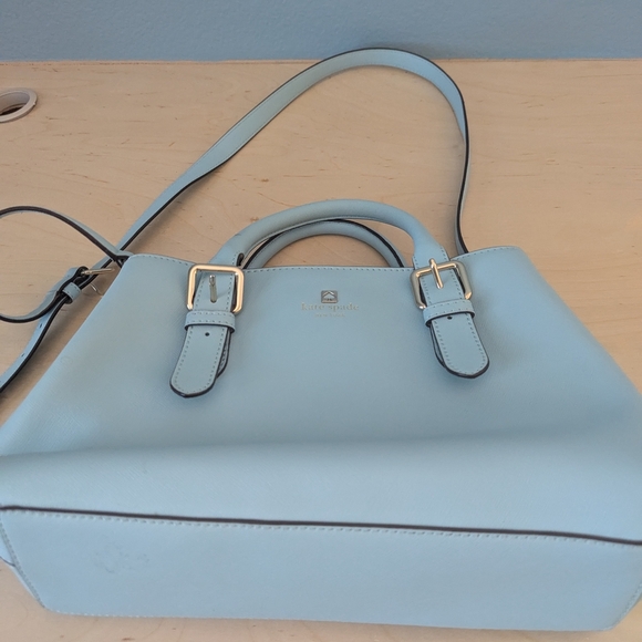 Kate Spade Aqua Blue Satchel - Picture 13 of 16